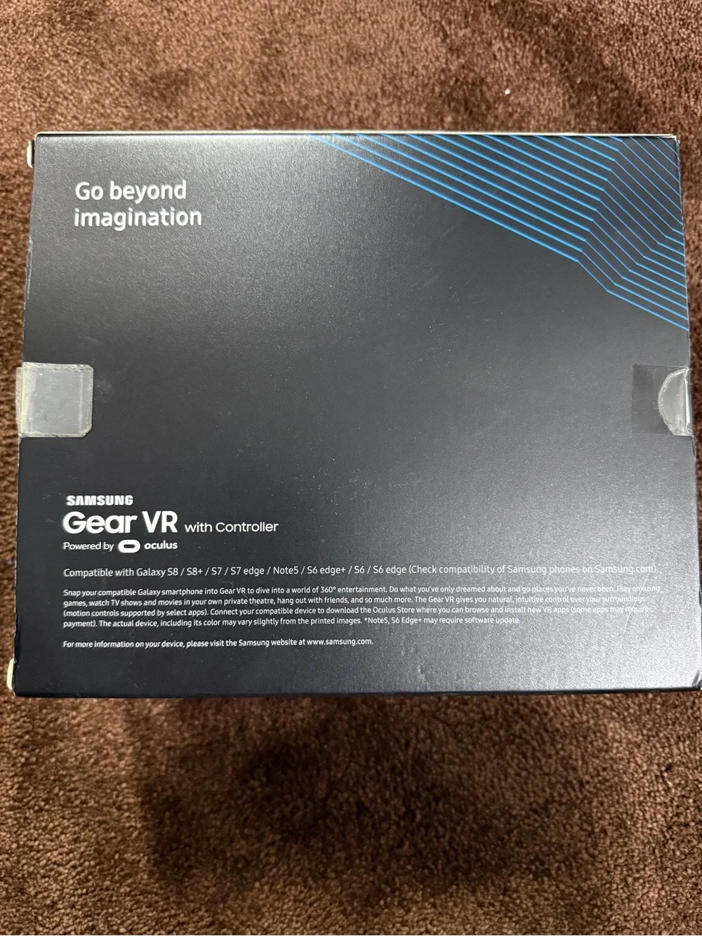 Samsung Gear VR with Controller - Black Box